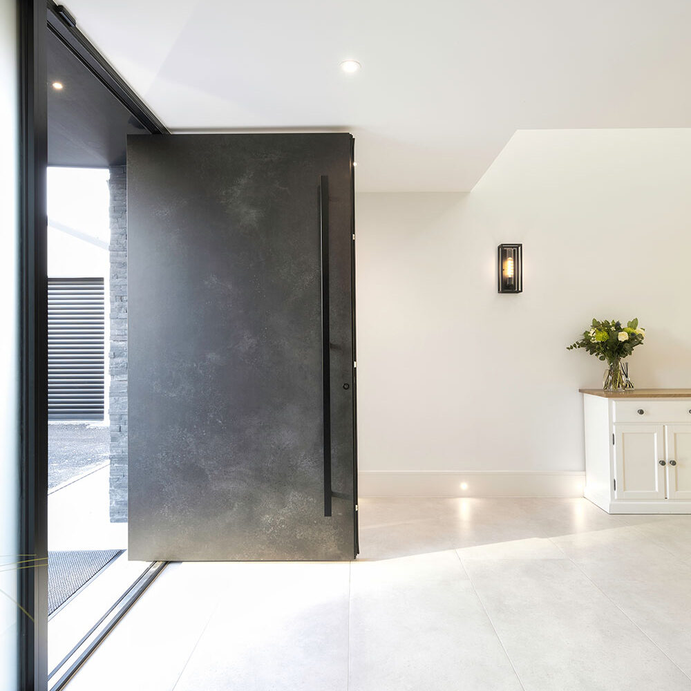 Ceremic-aluminium-door-LDP_0595 Ceramic finish aluminium door on modern architect designed house