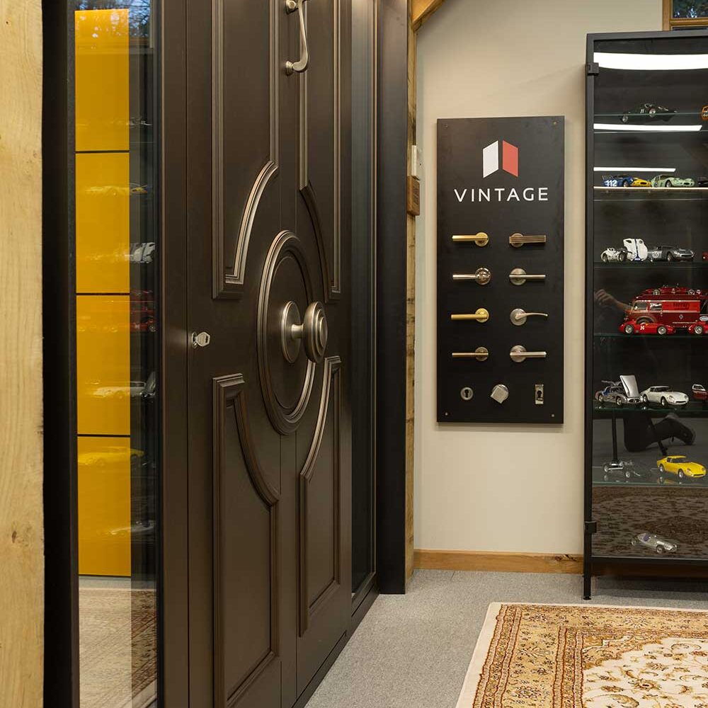 surrey showrrom 38898 Oversized traditional pivot door for period properties Woking display