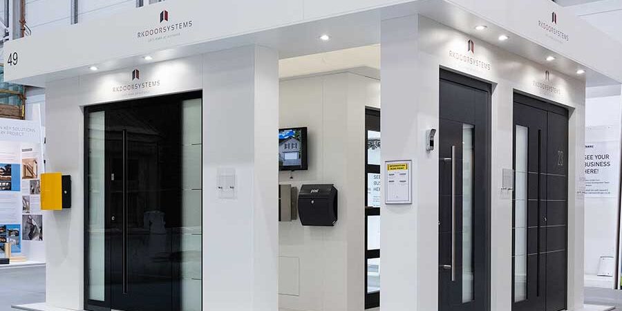 Aluminium door showroom Swindon